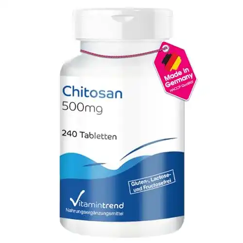 Chitosan Vitamintrend 500mg – 240 Tabletten – Fettblocker