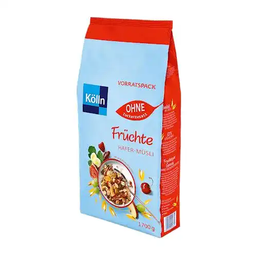 Früchte-Müsli Kölln Müsli Früchte ohne Zuckerzusatz, 1.7 kg