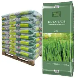 Rasenerde Kölle’s Beste! torfreduziert, 1200 Liter gesamt, 30 Sack