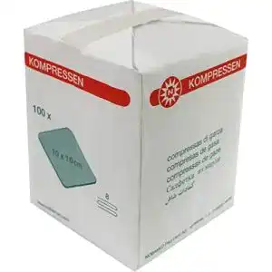 Kompressen NOBA 100 Stück von 8-fach 10 x 10 cm