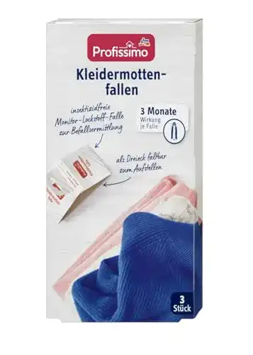 Kleidermottenfalle Profissimo Kleidermotten-Falle, 1 x 3 St