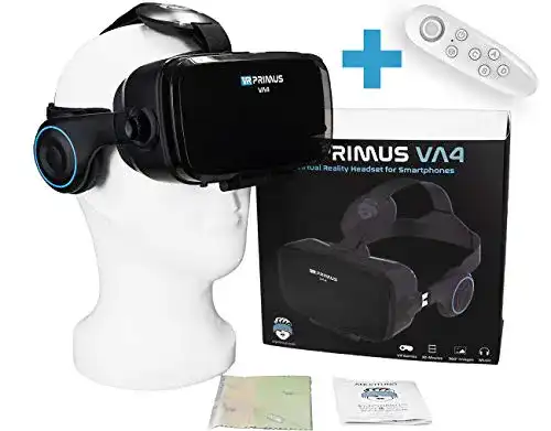 VR-Brille VR Primus VR-PRIMUS® VA4 + Fernbedienung