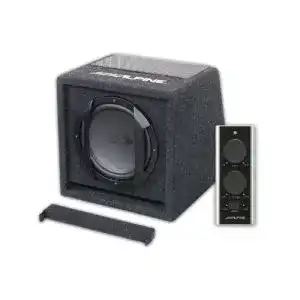Auto-Subwoofer Alpine SWE-815 Auto-Soundsystem schwarz