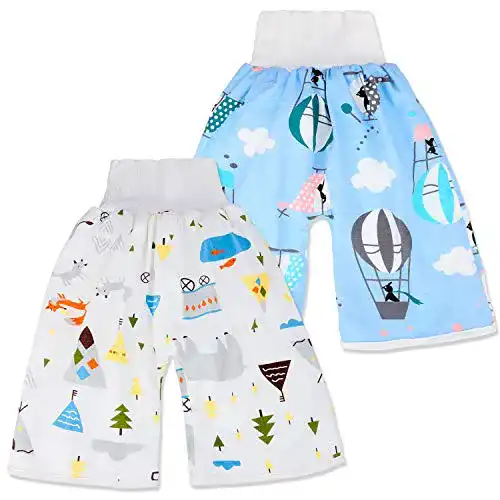 Töpfchen-Trainingshose AolsteCell 2 Stück Baby Trainingshose