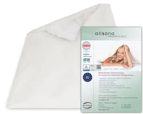 Die beste Allergiker-Bettwäsche allsana Allergiker Deckenbezug 135x200 cm 2026 Test Bestseller Allergiker-Bettwäsche allsana Allergiker Deckenbezug 135×200 cm