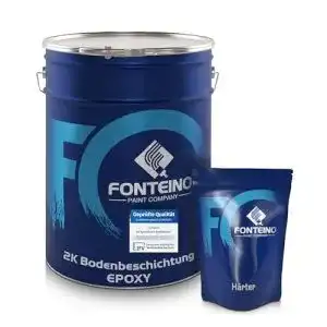Betonbodenfarbe Fonteino 2K Epoxidharz Bodenbeschichtung Bodenfarbe