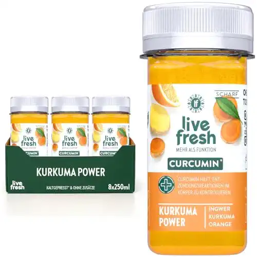 Ingwer-Shot LiveFresh GmbH & Co. KG LiveFresh® 60 ml Flasche