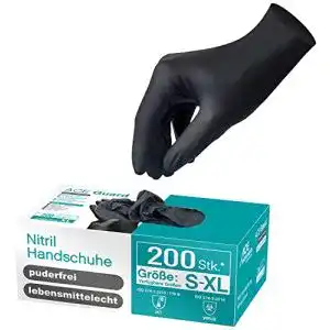 Einmalhandschuhe ACE 200 Stück Guard – Nitril-Einweghandschuhe