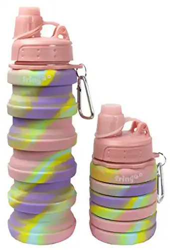 Faltbare Trinkflasche Fringoo – Stilvolle, faltbare Wasserflasche