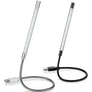 Laptop-Lampe Mudder 2 Stücke USB LED Leselampen USB