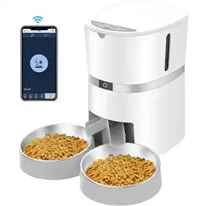 Futterautomat für 2 Katzen WellToBe Smart Futterautomat Katze