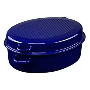 Gänsebräter Riess  Riess, 0442-012, oval mit Deckel, 9,0 Liter