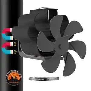 Ofenrohr-Ventilator (magnetisch) KOPBTBOY Kaminventilator