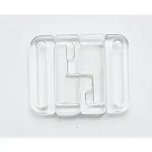 Bikiniverschluss Großhandel für Schneiderbedarf transparent 20 mm