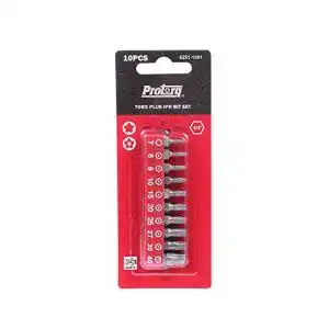 Torx-Bits Protorq TORX PLUS IPR, Torx Plus 5-Punkt, 10 Stück
