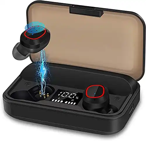 Die beste Bluetooth-Sportkopfhörer bakibo Kopfhörer Kabellos Bluetooth 5.1 2026 Test Bestseller Bluetooth-Sportkopfhörer bakibo Kopfhörer Kabellos Bluetooth 5.1