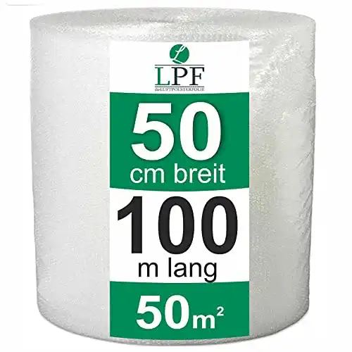 Luftpolsterfolie LPF dieLUFTPOLSTERFOLIE 50cm x 100m