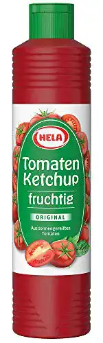 Ketchup HELA Tomaten, 6er Pack (6 x 800 ml Tube)