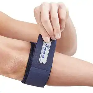 Ellenbogenspange Actesso Blau Ellenbogenbandage für Tennisarm
