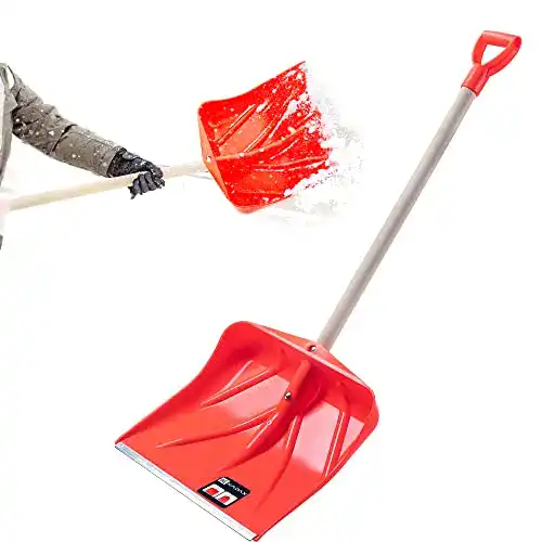 Die beste Schneeschieber-Kunststoff KADAX mit Holzstiel, W: 50 cm, Orange 2026 Test Bestseller Schneeschieber-Kunststoff KADAX mit Holzstiel, W: 50 cm, Orange