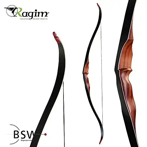 Die beste Recurvebogen RAGIM SET Black Bear - 58 Zoll - 25-60 lbs 2026 Test Bestseller Recurvebogen RAGIM SET Black Bear – 58 Zoll – 25-60 lbs