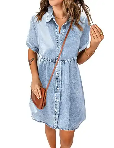 Die beste Jeanskleid Roskiky Trauzeugin Kleid Hawaii Kleid Kleid Sommer 2026 Test Bestseller Jeanskleid Roskiky Trauzeugin Kleid Hawaii Kleid Kleid Sommer