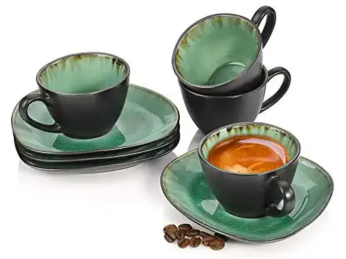 Espresso-Tassen Sänger SÄNGER Espressotassen Set Palm Beach