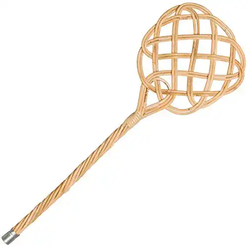 Teppichklopfer Redecker Peddigrohr 75cm Polsterklopfer