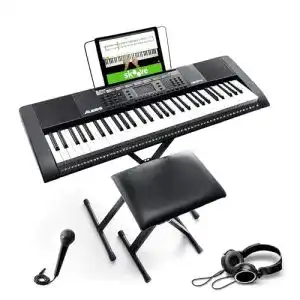 Keyboard Alesis Melody 61 MKII – Tragbares Set – E Piano 61 Tasten