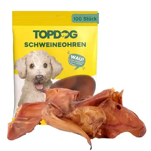 Schweineohren Hund TOP DOG Heimtiernahrungs GmbH, 4 KG