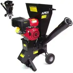 Benzin-Häcksler D&L 15 PS Benzin Gartenhäcksler Häcksler 102mm