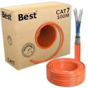 Cat-7-Verlegekabel Best Germany CAT.7 100m Simplex