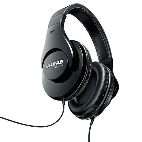 Shure-Kopfhörer Shure SRH240A-BK-EFS geschlossener Kopfhörer