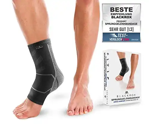 Die beste BLACKROX Sprunggelenkbandage HYPER BALANCE V2 2026 Test Bestseller BLACKROX Sprunggelenkbandage HYPER BALANCE V2