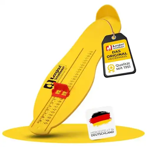 Fußmessgerät Langlauf Schuhbedarf Schuhgrößen Messgerät