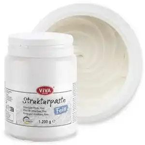 Strukturpaste Viva Decor ® Fein, 1200g, Weiß, matt