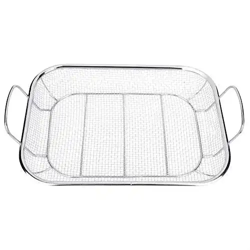 Grillkorb Delaman Edelstahl Grill Mesh BBQ Basket