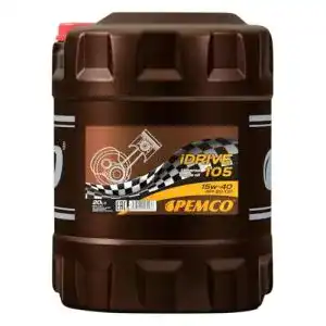 Motoröl 15w40 Pemco iDRIVE 105 15W-40 Motoröl 20l