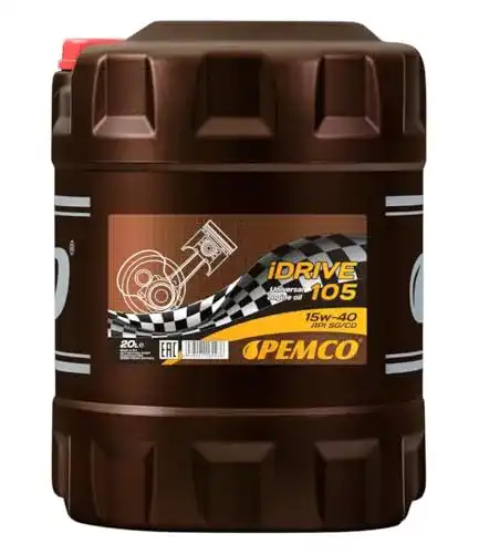 Motoröl 15w40 Pemco iDRIVE 105 15W-40 Motoröl 20l