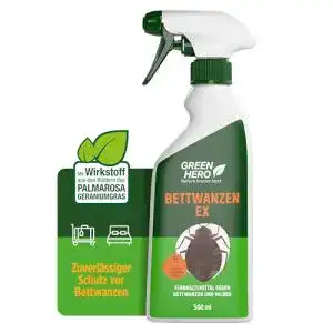 Mittel gegen Bettwanzen Green Hero Bettwanzen-Ex Spray, 500 ml