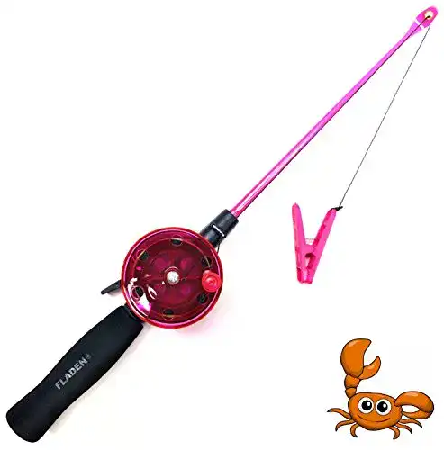 Kinderangel Mega Fishing Krebsangel 40cm – Kinder Strand & Urlaub Angel – Krebs & Krabben Rute