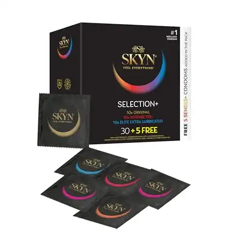 Latexfreie Kondome SKYN Selection Sortenbox Set