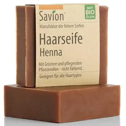 Henna-Shampoo Savion Haarwaschseife „Henna“