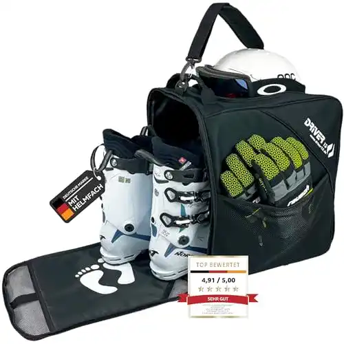 Die beste Skischuhtasche mit Helmfach Driver13 ® Skischuhtasche 2026 Test Bestseller Skischuhtasche mit Helmfach Driver13 ® Skischuhtasche