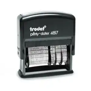 Datumsstempel Trodat -Formular Printy 4817, selbstfärbend