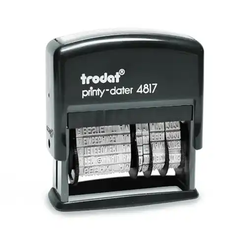 Datumsstempel Trodat -Formular Printy 4817, selbstfärbend