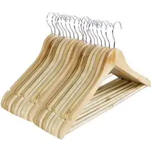 Kleiderbügel Haushalt International aus Holz, 20 Stck.