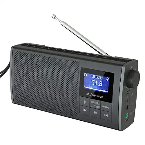 Die beste Tragbares Radio Avantree Soundbyte Tragbares FM Radio 2026 Test Bestseller Tragbares Radio Avantree Soundbyte Tragbares FM Radio