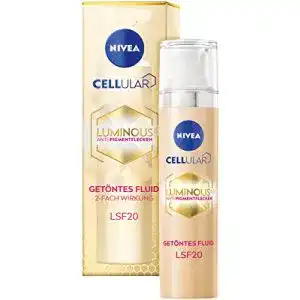 Getönte Sonnencreme NIVEA Cellular Luminous 630