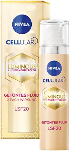 Getönte Sonnencreme NIVEA Cellular Luminous 630